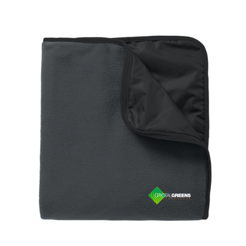 Port Authority Fleece & Poly Travel Blanket