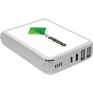 Tenfour 2.0 10,400mAh Power Bank (White)