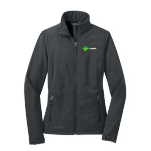 Eddie Bauer Ladies Shaded Crosshatch Soft Shell Jacket
