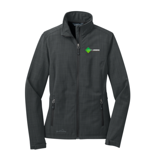 Eddie Bauer Ladies Shaded Crosshatch Soft Shell Jacket