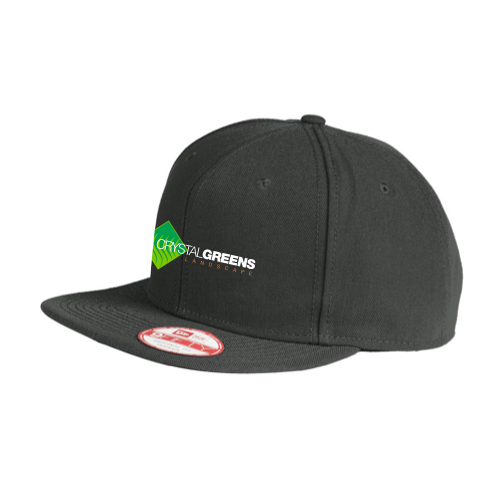 New Era® Standard Fit Flat Bill Snapback Cap