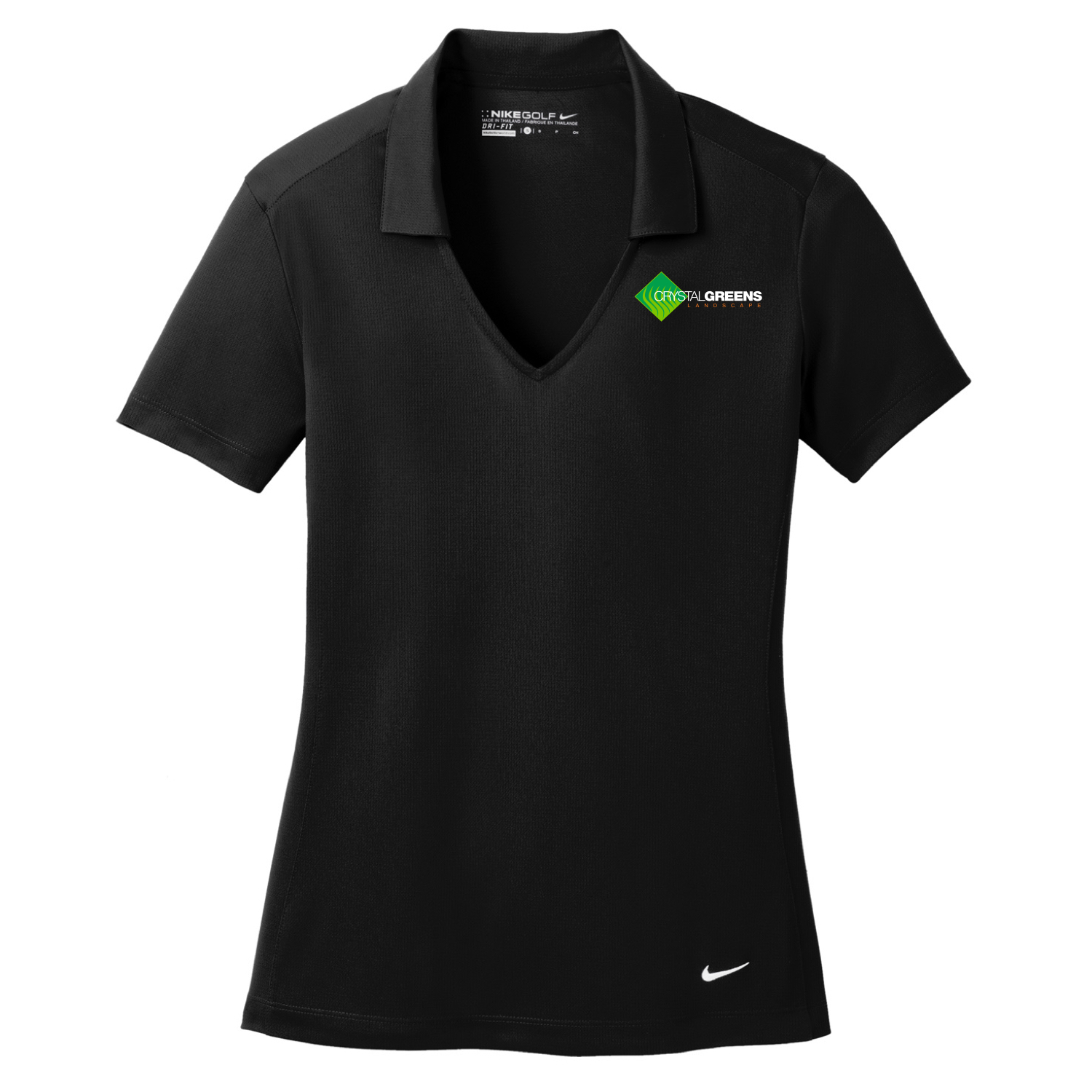 Nike Ladies Dri-FIT Vertical Mesh Polo