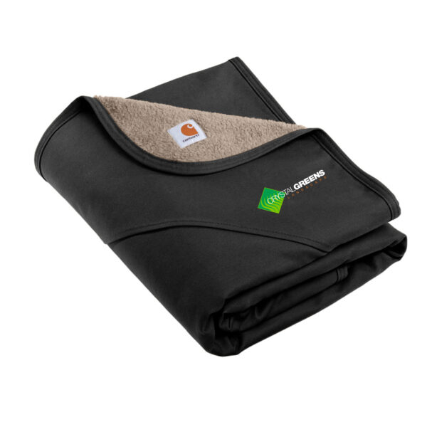 Carhartt ® Firm Duck Sherpa-Lined Blanket