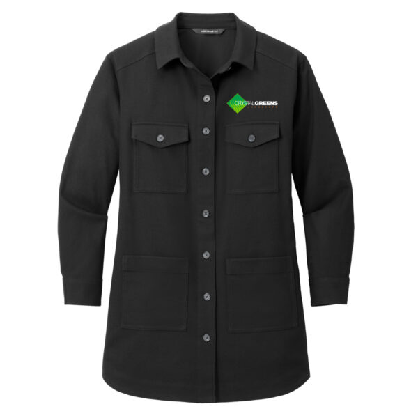 Mercer+Mettle™ Women’s Long Sleeve Twill Overshirt