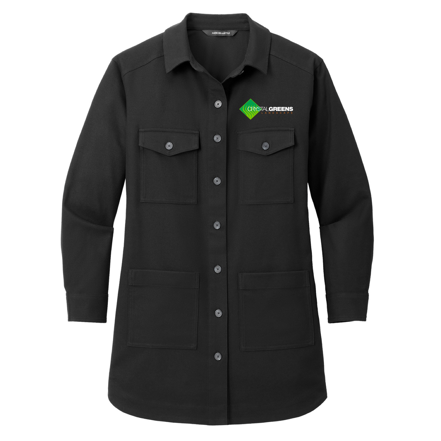 Mercer+Mettle™ Women’s Long Sleeve Twill Overshirt