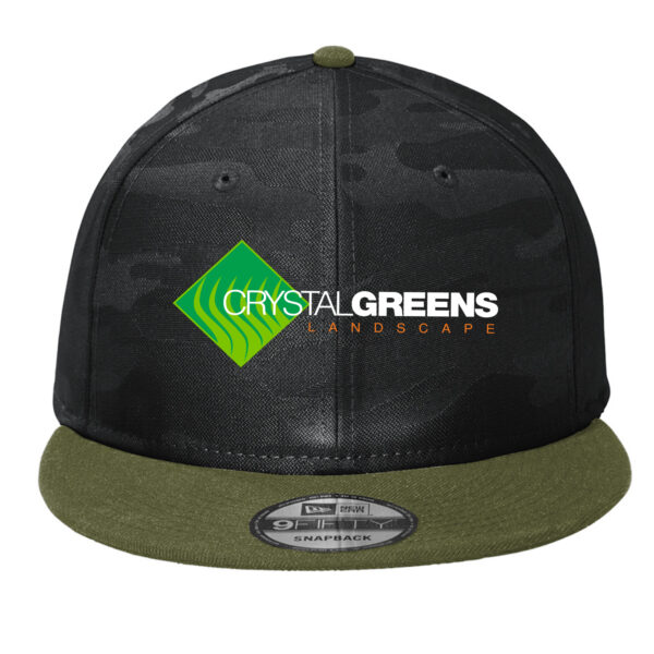 New Era ® Camo Flat Bill Snapback Cap