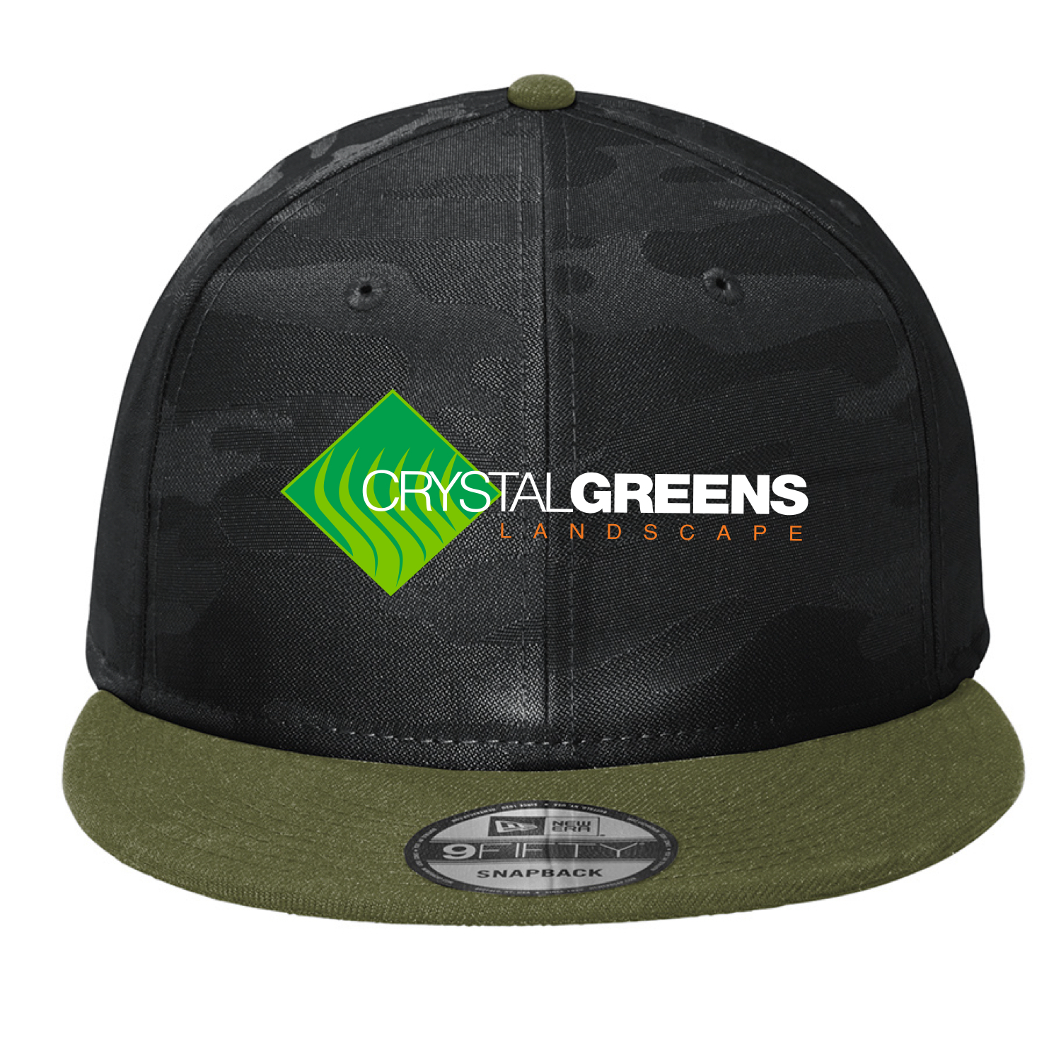 New Era ® Camo Flat Bill Snapback Cap